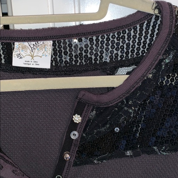 Free People Thermal with embellishment - Picture 2 of 4